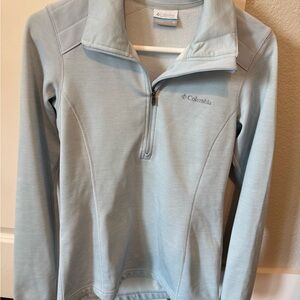 Columbia Women's Soft Blue Cowl Neck Sweater